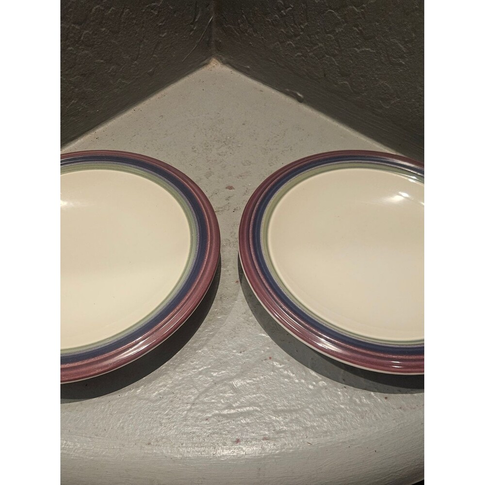 Pfltzgraff Valley View Rim Soup Bowls Set of 2 Made in USA